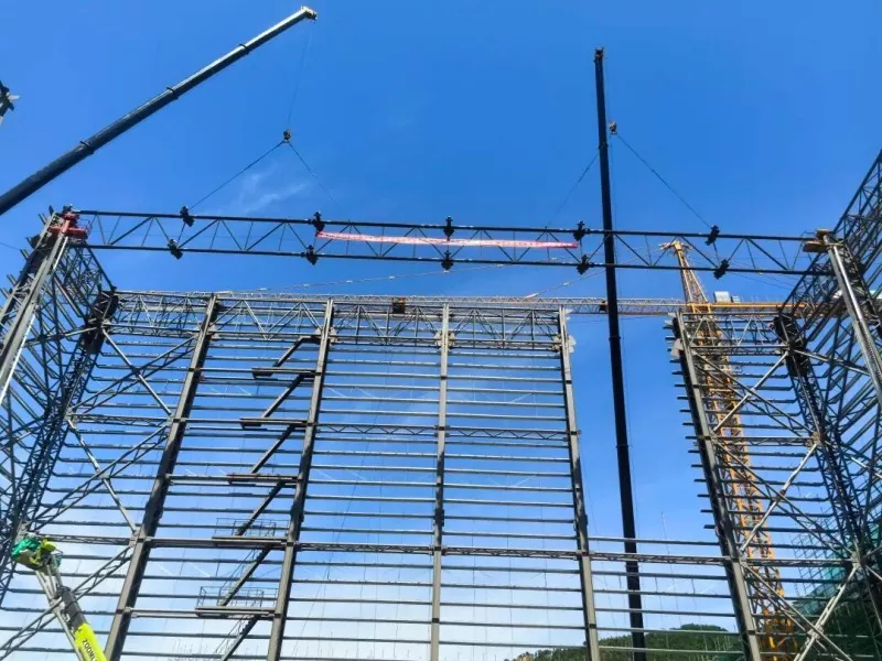 EHSS Rakirina tîrêjê ya Salona Parastinê ya Asta Neteweyî ya ji bo Kabloya Hanhe temam dike