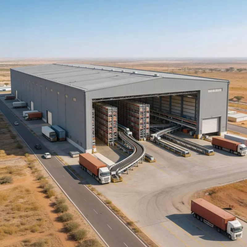Avantajên Bingehîn ên Avakirina Wargeha Lojîstîk a Çarçoveya Modular a Prefab ji bo Navendên Belavkirina E-Bazirganî çi ne?