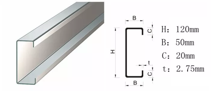 Di Çêkirina Depoya Steel a Portalê de, Divê Pola C-Shaped an Steel Z-Şaped Weke Purlins were bikar anîn?