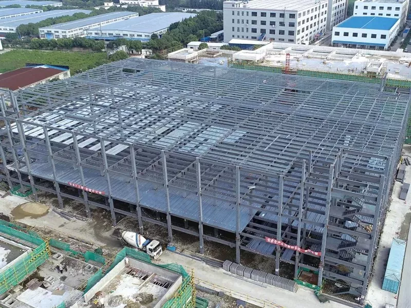 Warehouses Structure Steel Prefabricated Dostaniya Hawirdorê