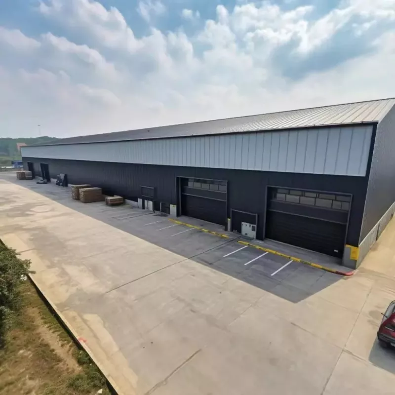 Warehouse Structure Steel Span Mezin
