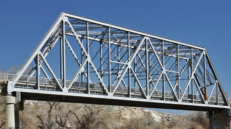 Steel Suspension Bridge