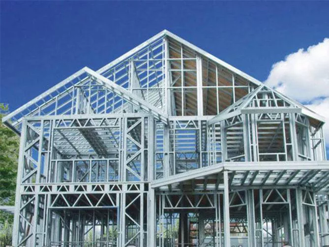 Light Steel Frame Prefab Metal Building Steel Structure Konferansa Hal