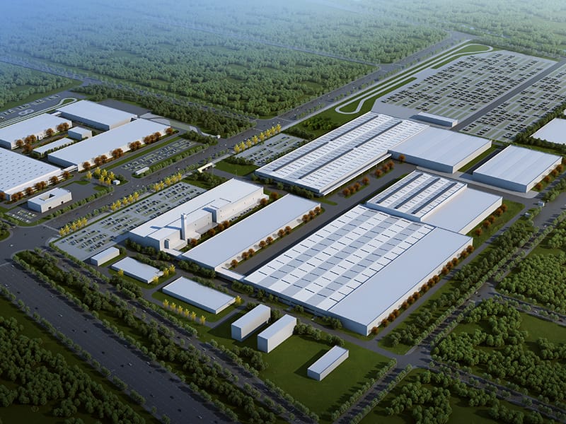 Warehouse Structure Steel Modern