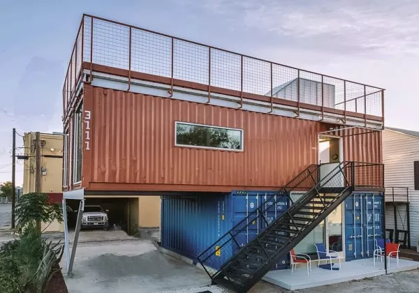 Modular Stackable Steel Konteynirê Dormitory
