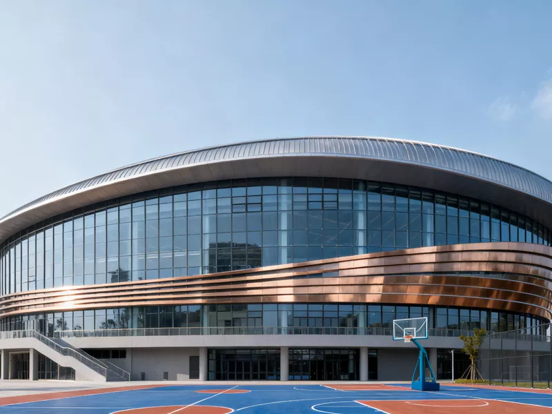 Prefabricated Steel Structure Dadgeha Basketbolê