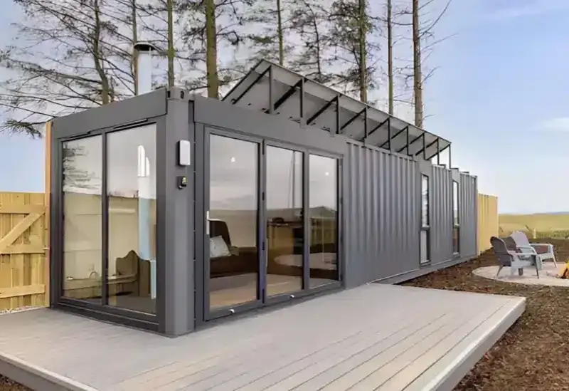 Single-unit Container House Steel Construction