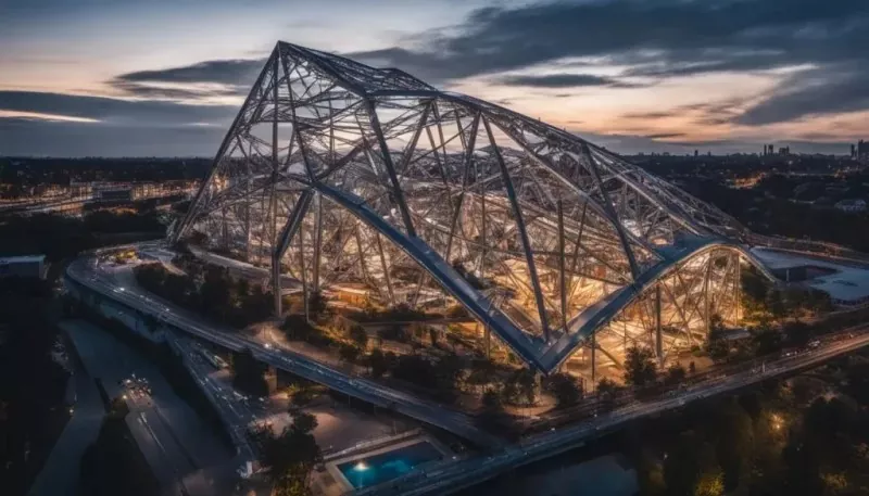 Salona pêşangehê ya Space Truss