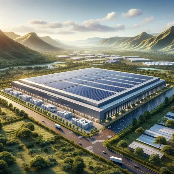 Steel Photovoltaic Warehouse Entegreyî