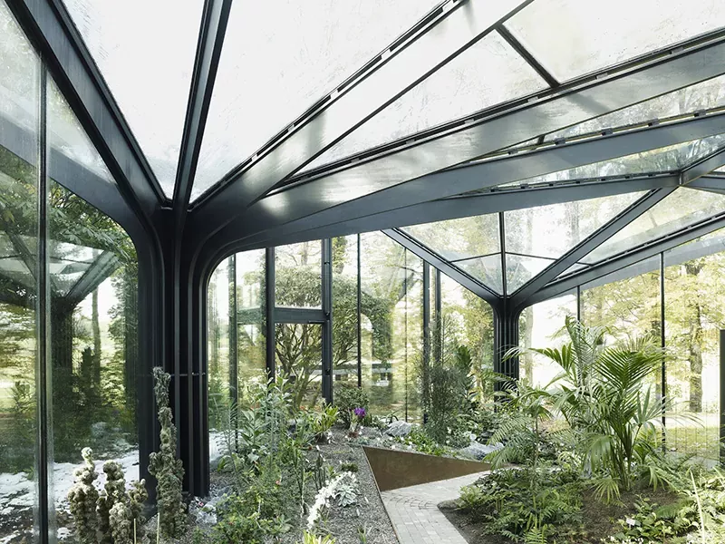 Structure Steel Botanical Hall