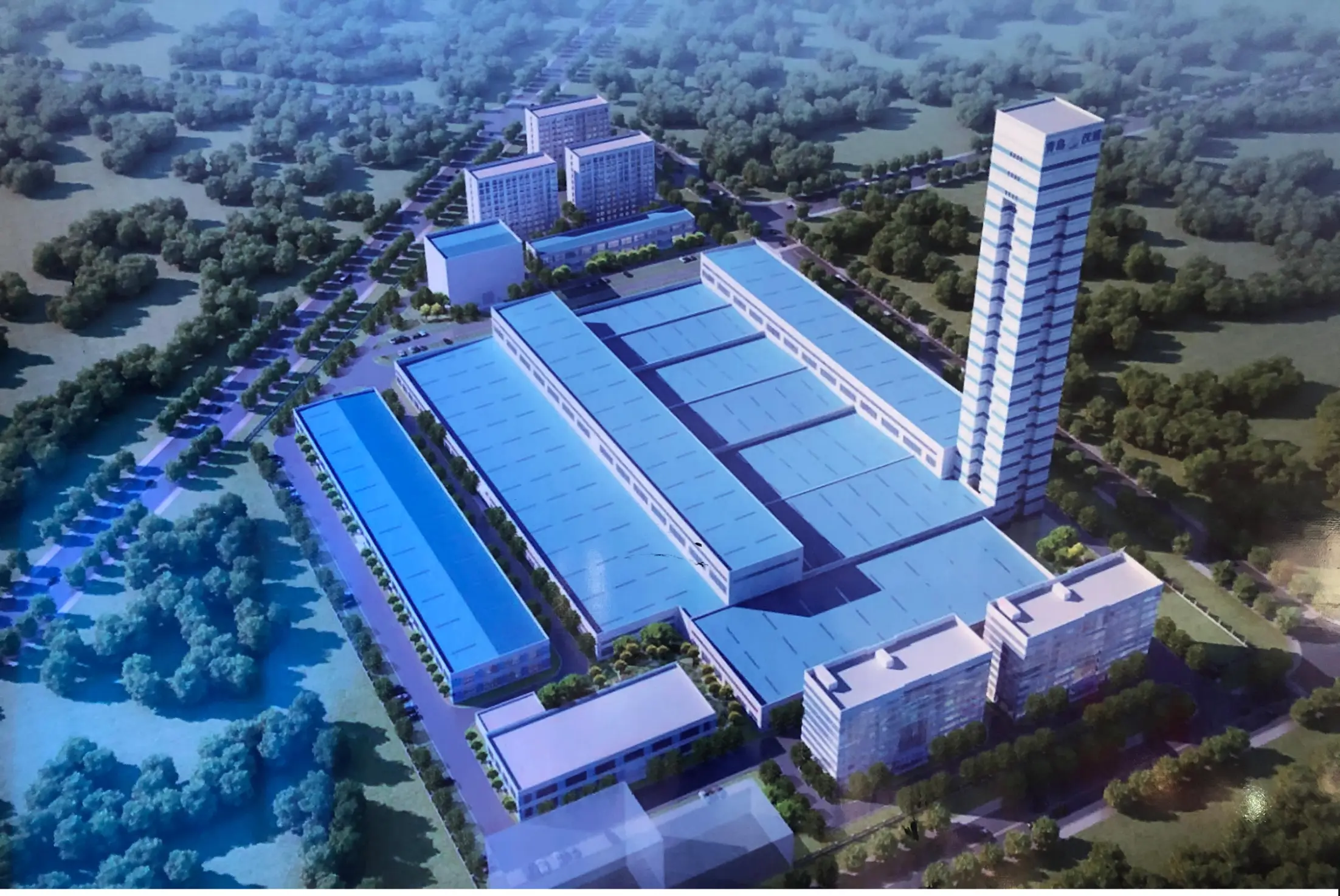 Struktura pola Çêkirina Cable Manufacturing Plant