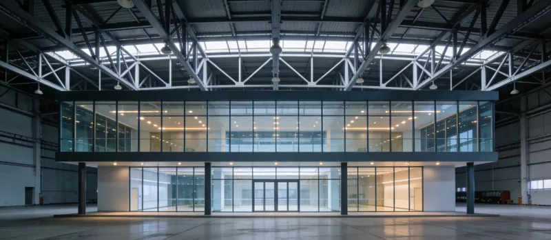 Salona pêşangehê ya Enterprise Steel Structure