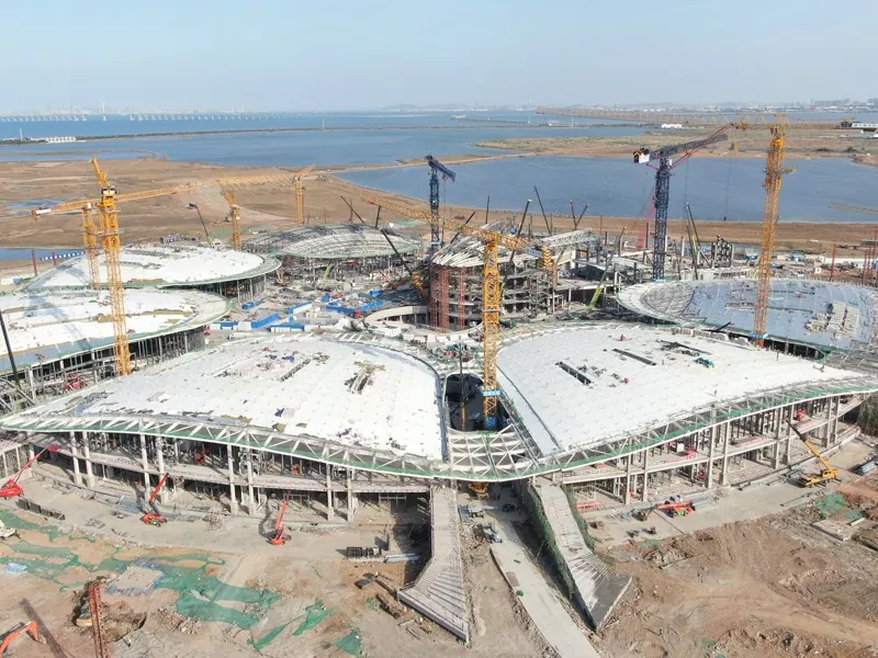 Salona Pêşangeha Modular Steel Structure