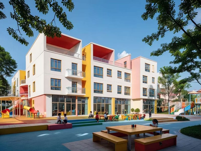 Avahiya Pola Kindergarten Structure