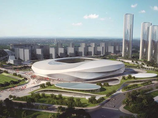 Steel Structure Speed ​​Skating Oval