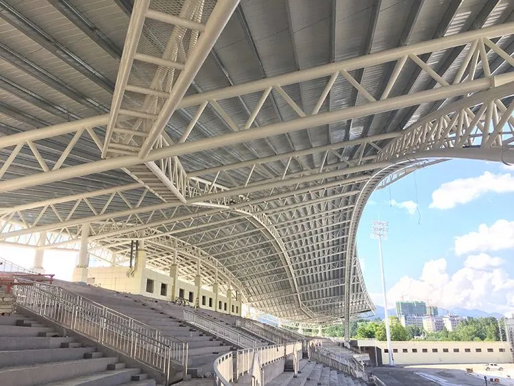 Avahiya Steel Stadium Stand Building